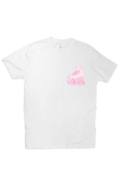 White T-Shirt / Skate Front