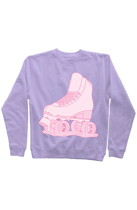 Lavender sweatshirt / Skate Front