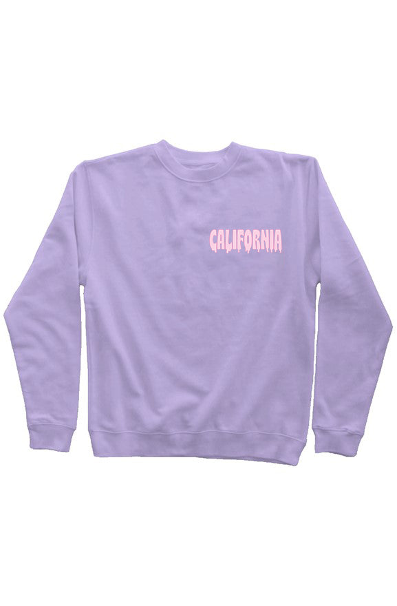 Lavender Sweatshirt / California Skate