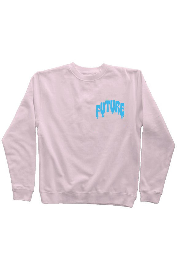 Sweatshirt Pink / Future Blue