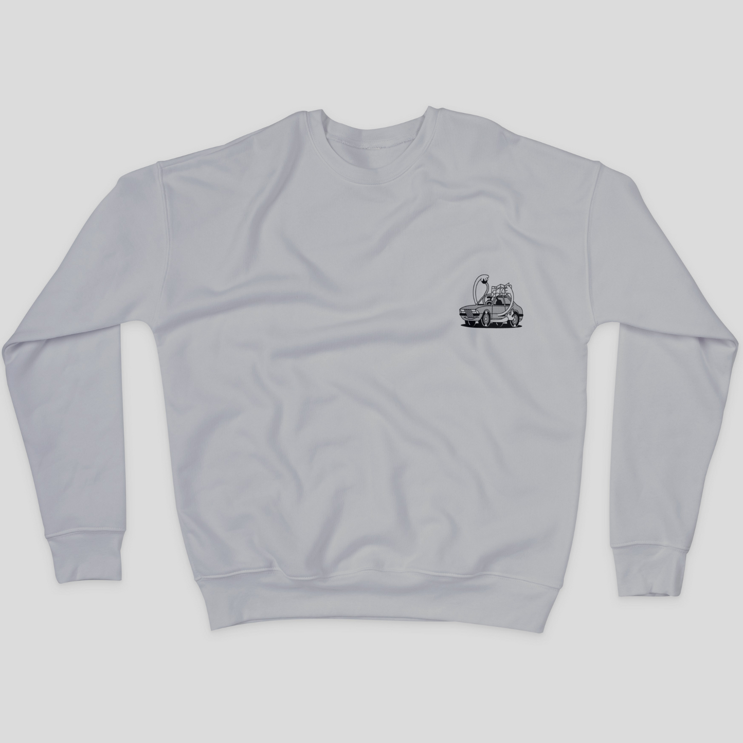 Self-Driving Sweatshirt / Pigment Dyed Ivory