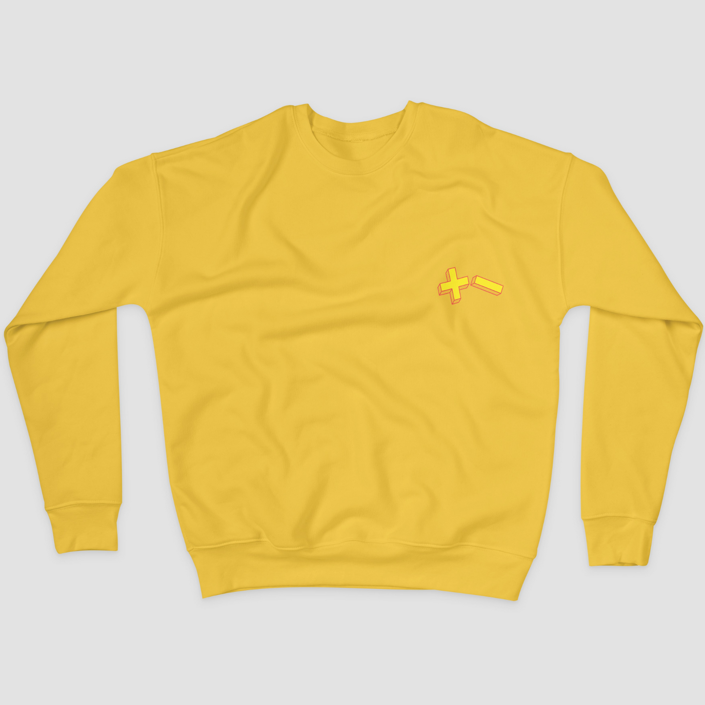 Electrify or Die Sweatshirt / Pigment Dyed Yellow