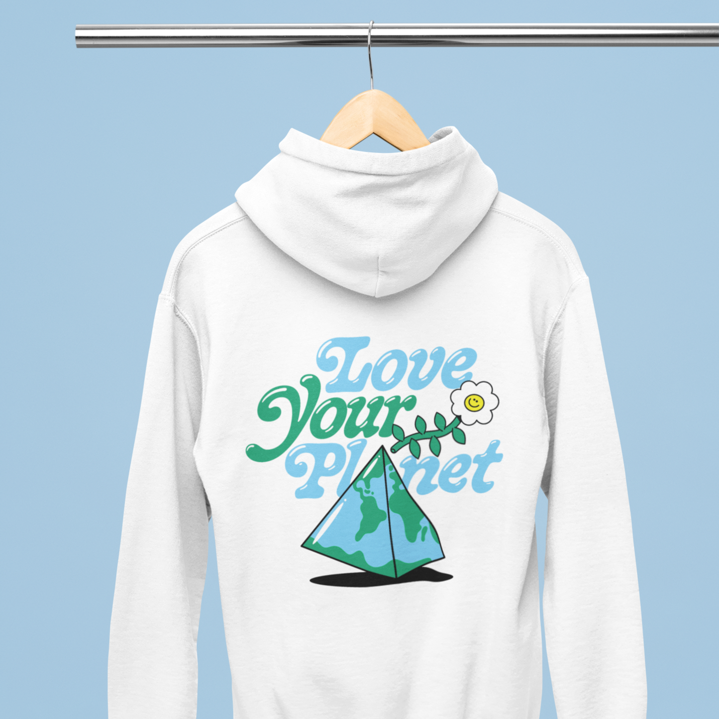 Love Your Planet - White Hoodie