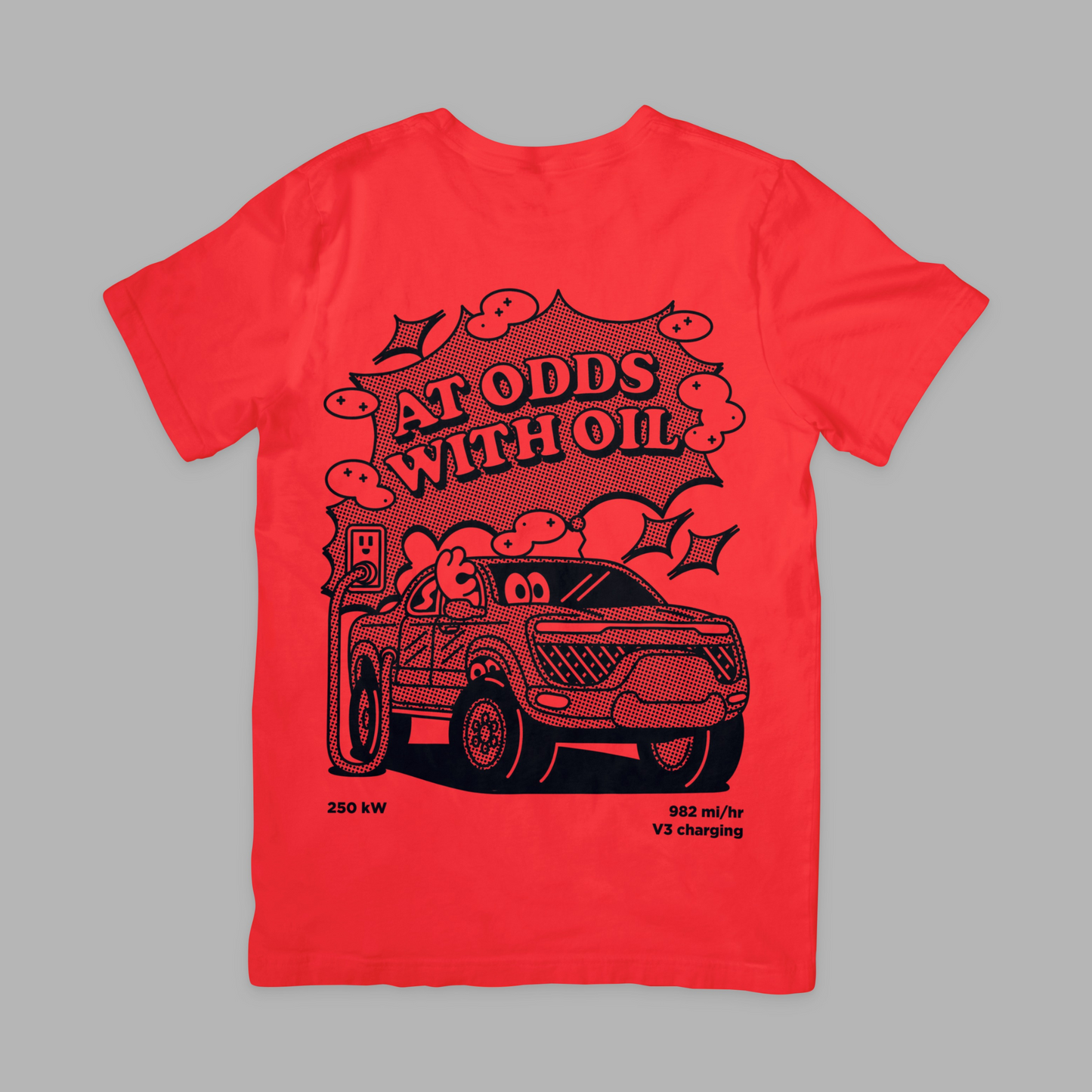 At Odds T-shirt / Red